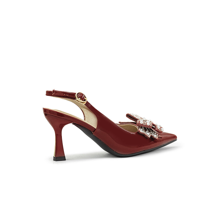 Mario D' boro Women's Evening Sandals LY 29666 Black / Maroon C89
