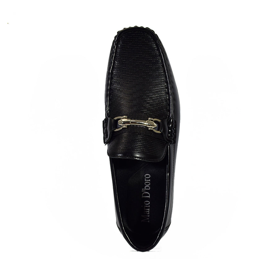 Mario D' Boro Men's Casual Loafers MX 23760 Black C55