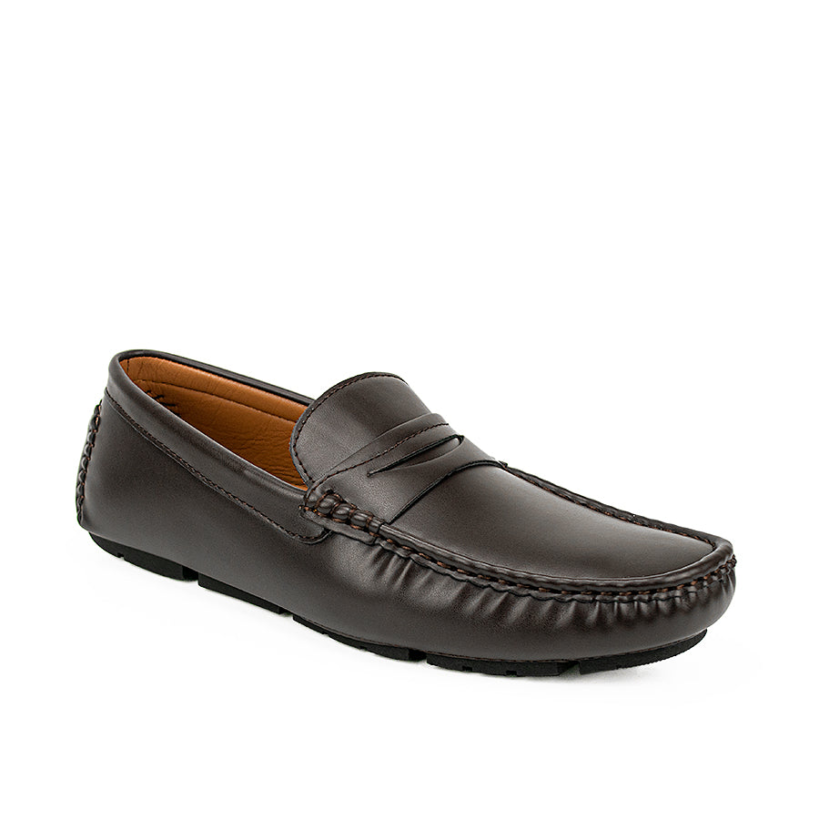 Mario D' Boro Men's Casual Loafers Shoes Mv 22043 Black/Brown