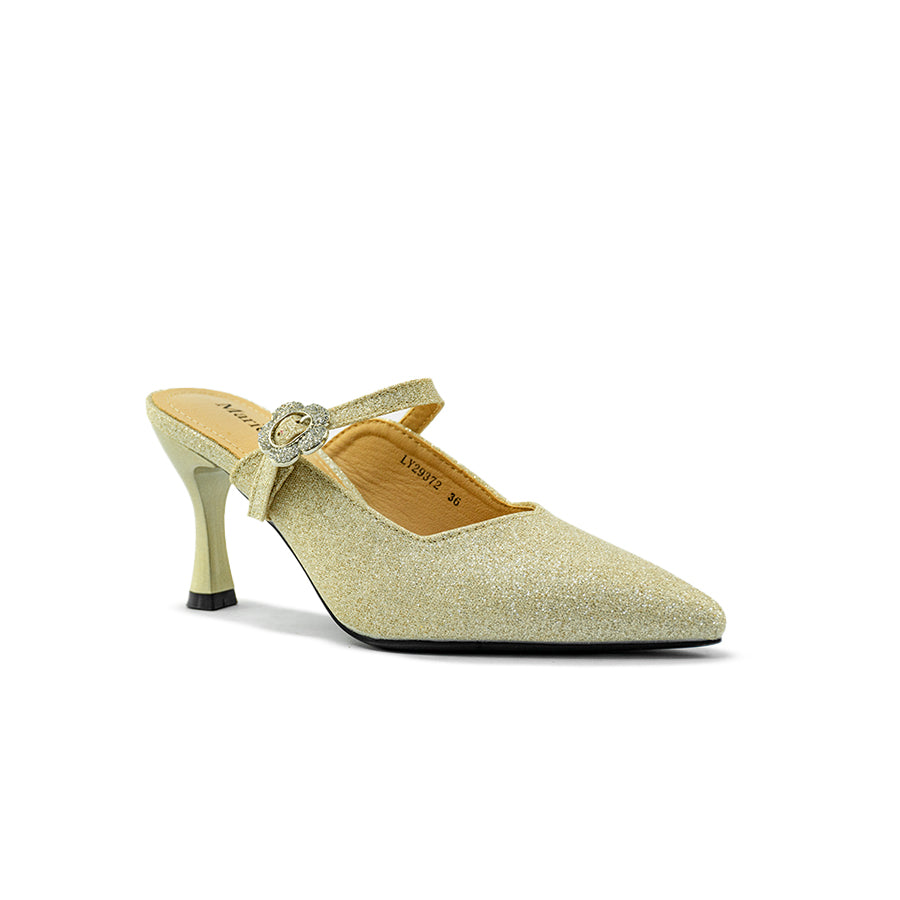 Mario D' boro Women's Evening Sandals LY 29372 - Soft Gold / Soft Silver C80