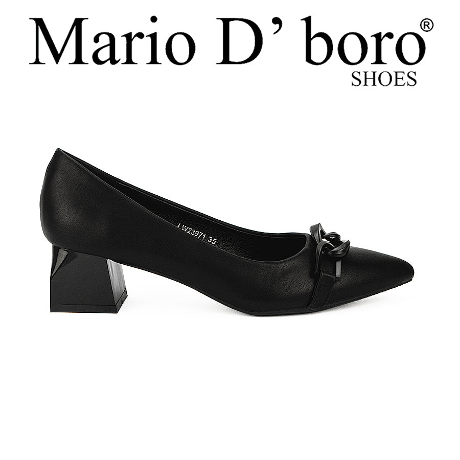 Mario D' Boro Women 'sPumps Shoes Lw 23971 Black C34