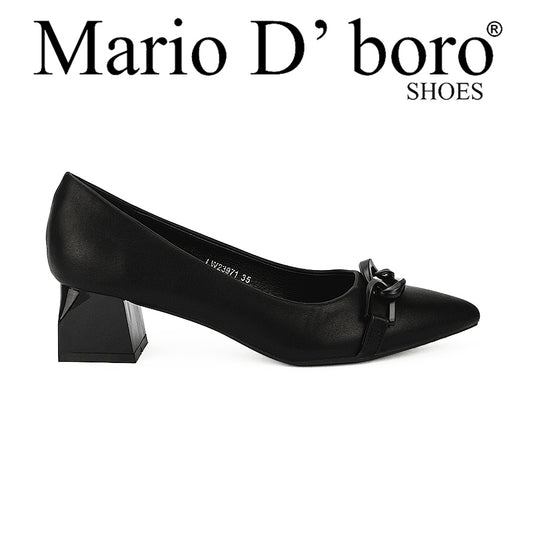 Mario D' Boro Women 'sPumps Shoes Lw 23971 Black C34