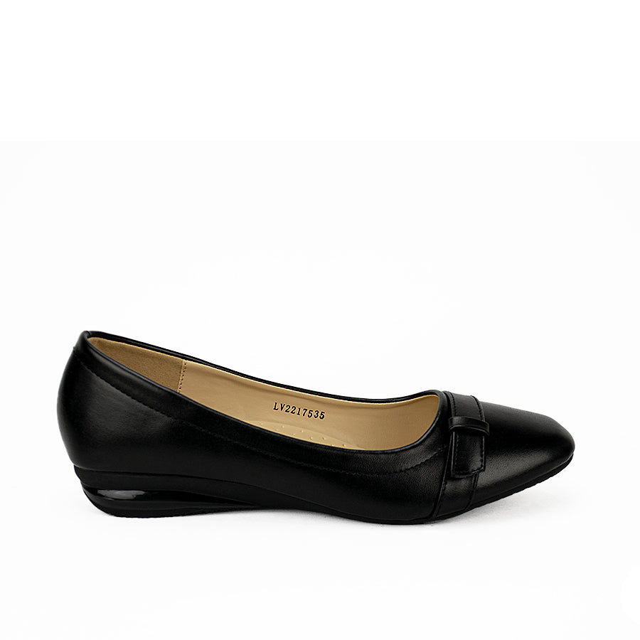 Mario D' Boro Women's Sshs Flats Lv 22175 Black