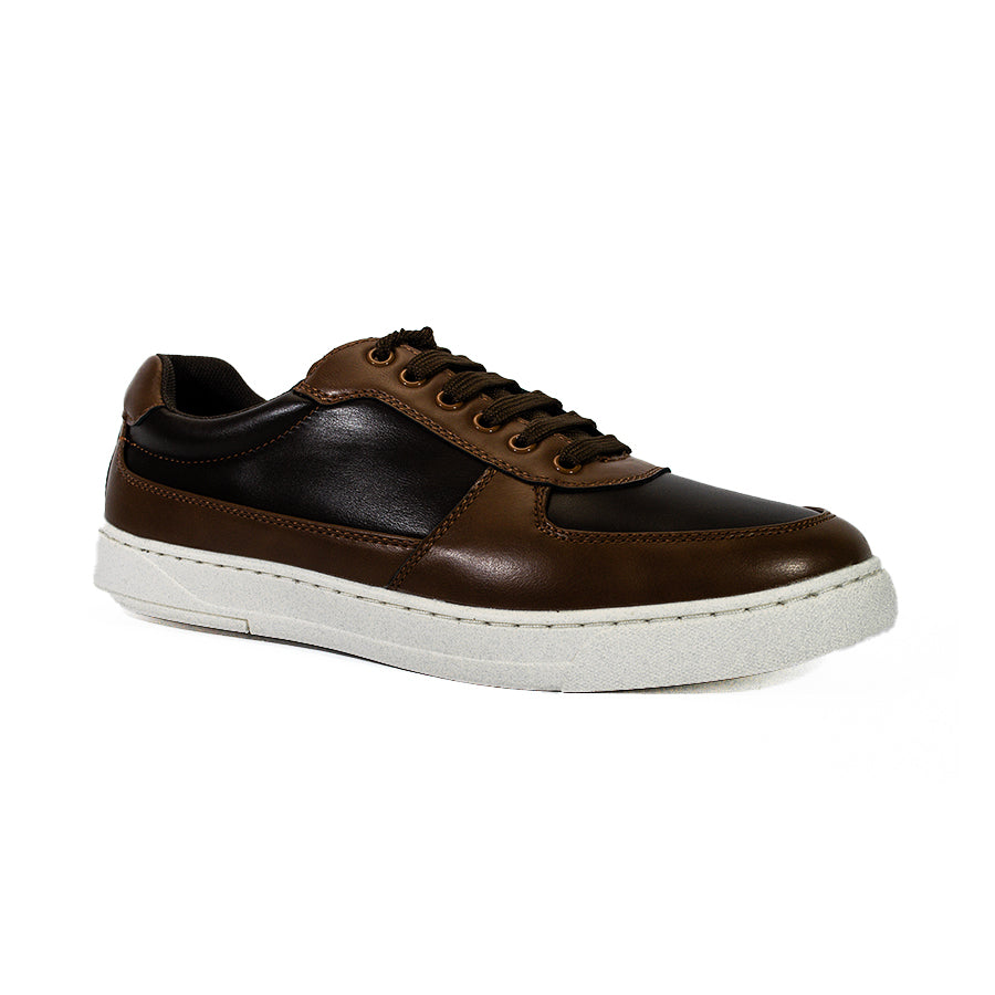 Mario D' Boro Men's Casual Sneakers MX 25403 Dark Brown C59