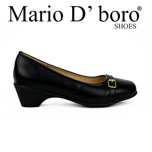 Mario D' Boro Women's Sshs Flat Lv 22132 Black