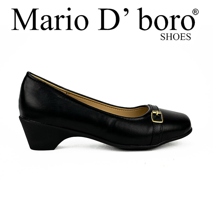 Mario D' Boro Women's Sshs Flat Lv 22132 Black