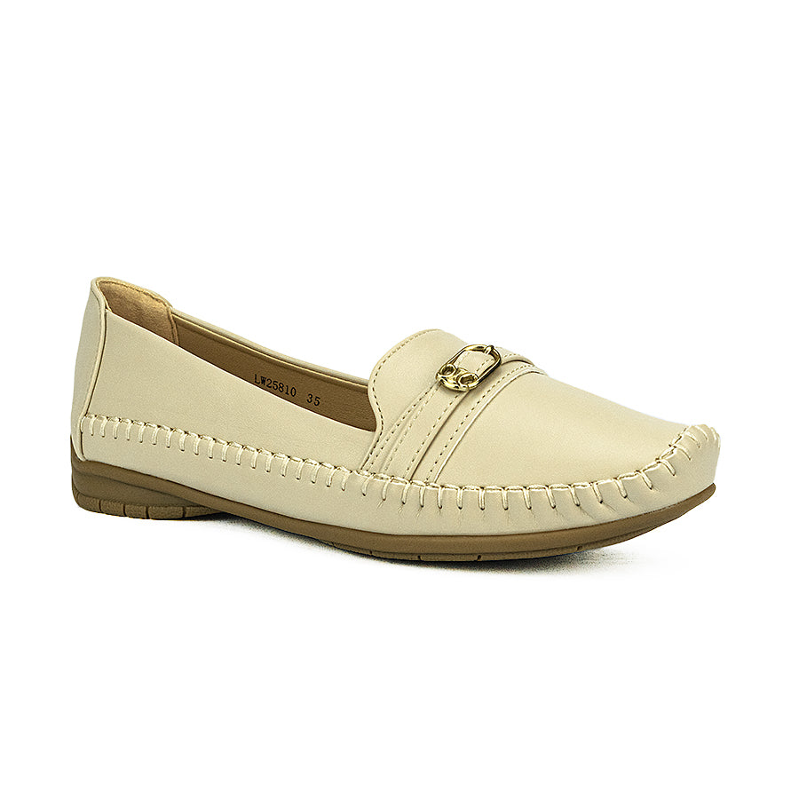 Mario D'Boro Women's Ballet Flats Lw 25810 Black/Bone C44