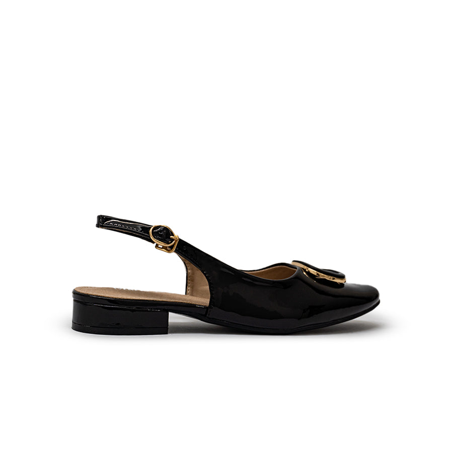 Mario D' boro Women's Flat Sandals LY 29413 Black / Taupe C79