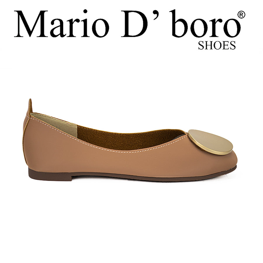 Mario D' Boro Women 'sFlat Lw 23421 Black/Old Rose