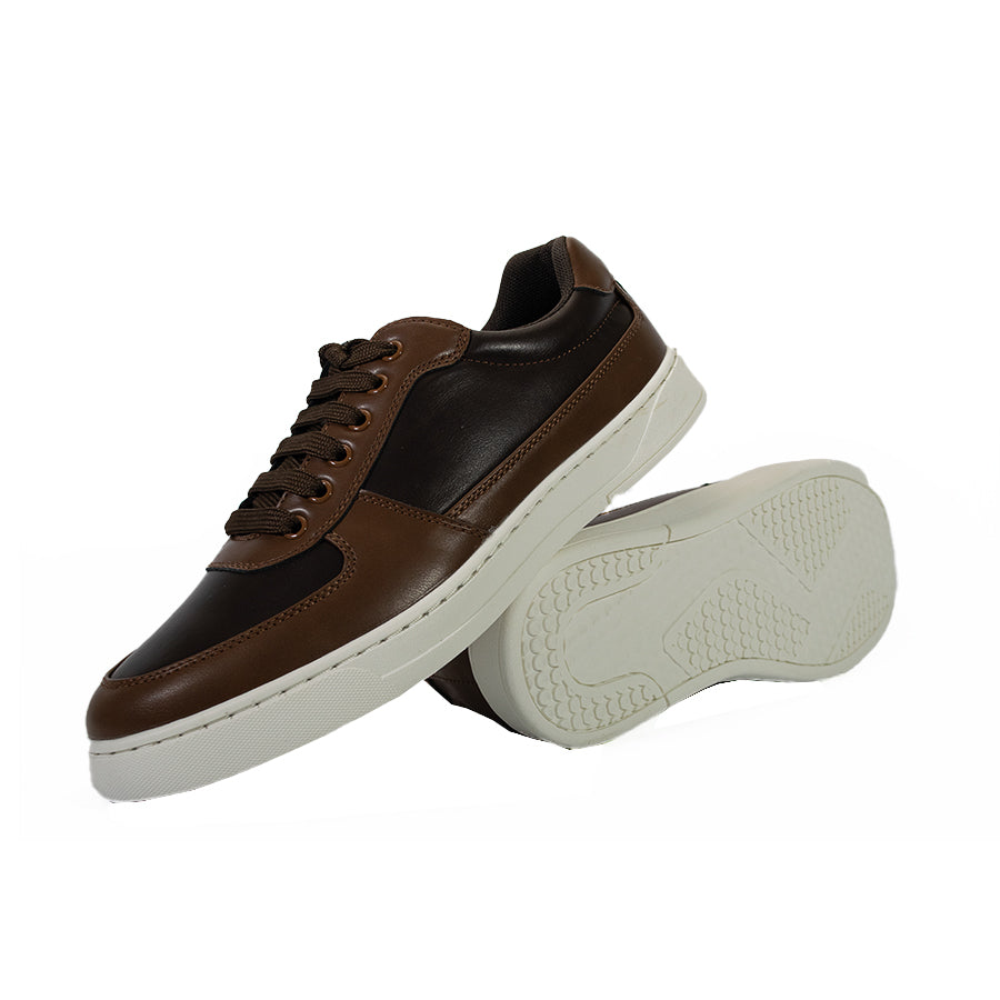 Mario D' Boro Men's Casual Sneakers MX 25403 Dark Brown C59