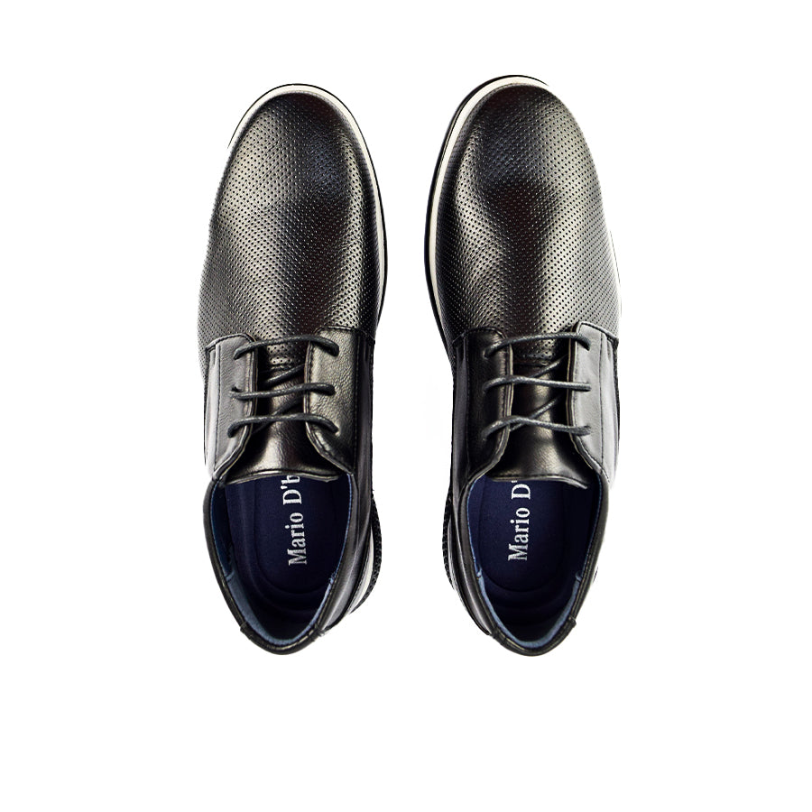 Mario D' Boro Men's Formal with Lace Mx 24238 Black/Brown C47