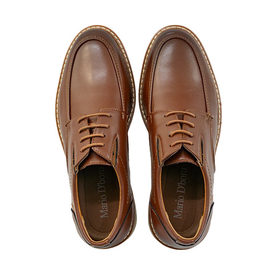 Mario D' boro Men's Formal Oxford MY 26090 - Black / Brown C88