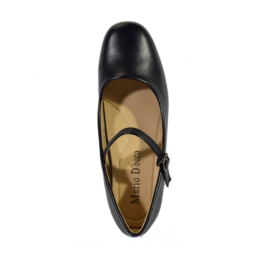 Mario D' Boro Women's College Pumps LX 27636 Black