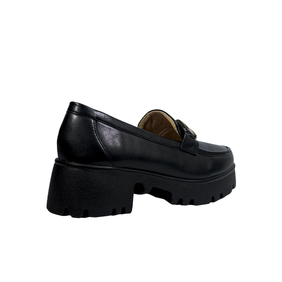 Mario D' Boro Women's Korean Flats LY 27849 Black C67