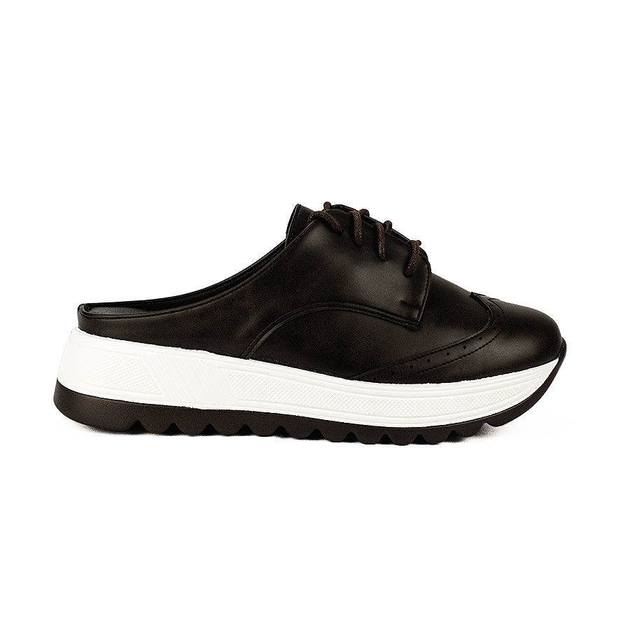 Mario D' Boro Women Oxford Lw 26024 Dark Brown C46