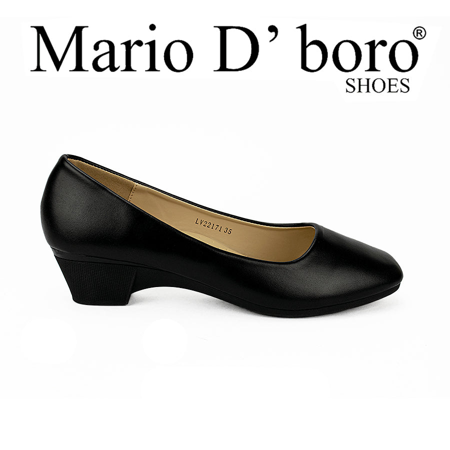 Mario D' Boro Women's Sshs Flat Lv 22171 Black