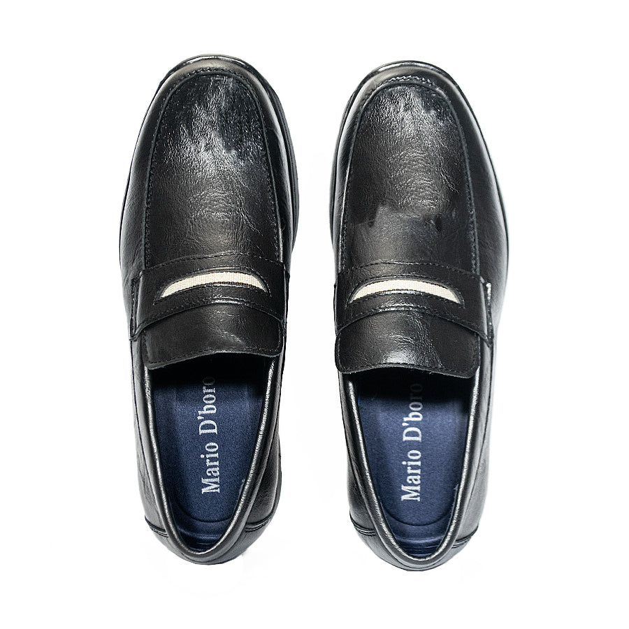 Mario D' Boro Men's Formal Slip On MY 25746 Black C64