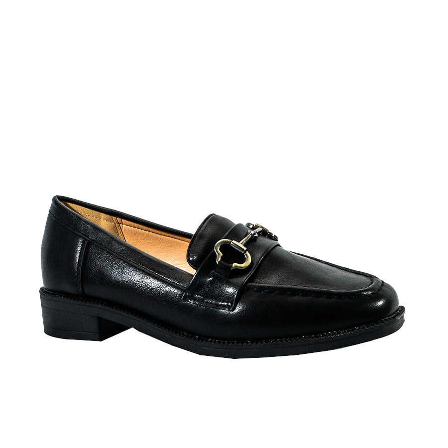 Mario D' Boro Women's Loafers LX 27654 Black C61