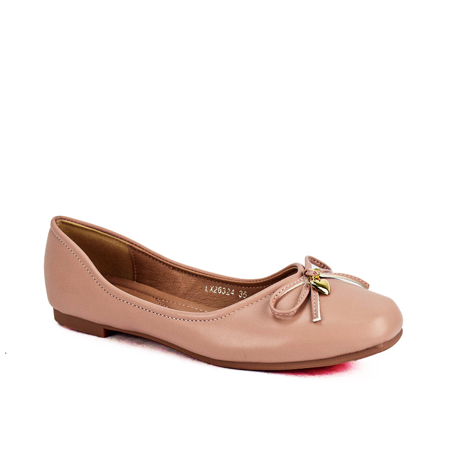 Mario D' Boro Women Ballet Flats LX 26324 Black/Old Rose C49