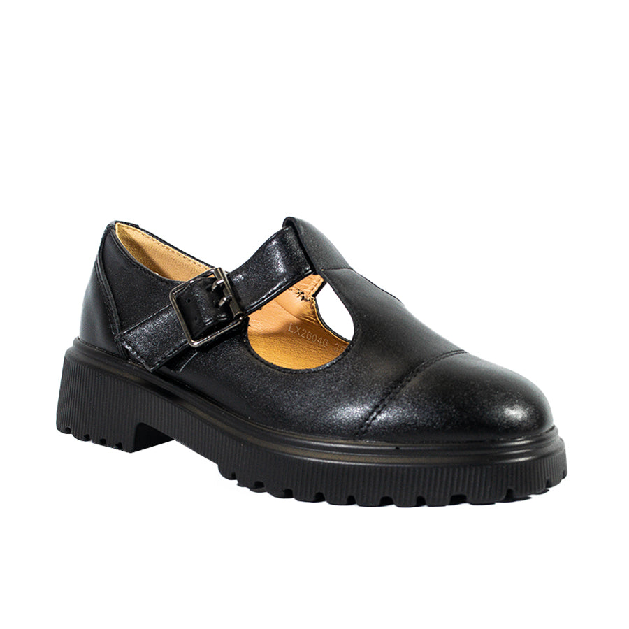 Mario D' Boro Women's Korean Flats LX 26046 Black C56