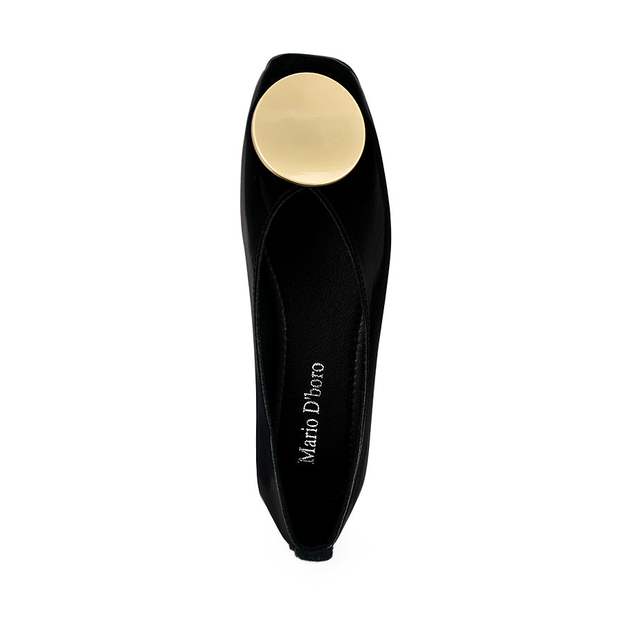 Mario D' Boro Women 'sFlat Lw 23421 Black/Old Rose