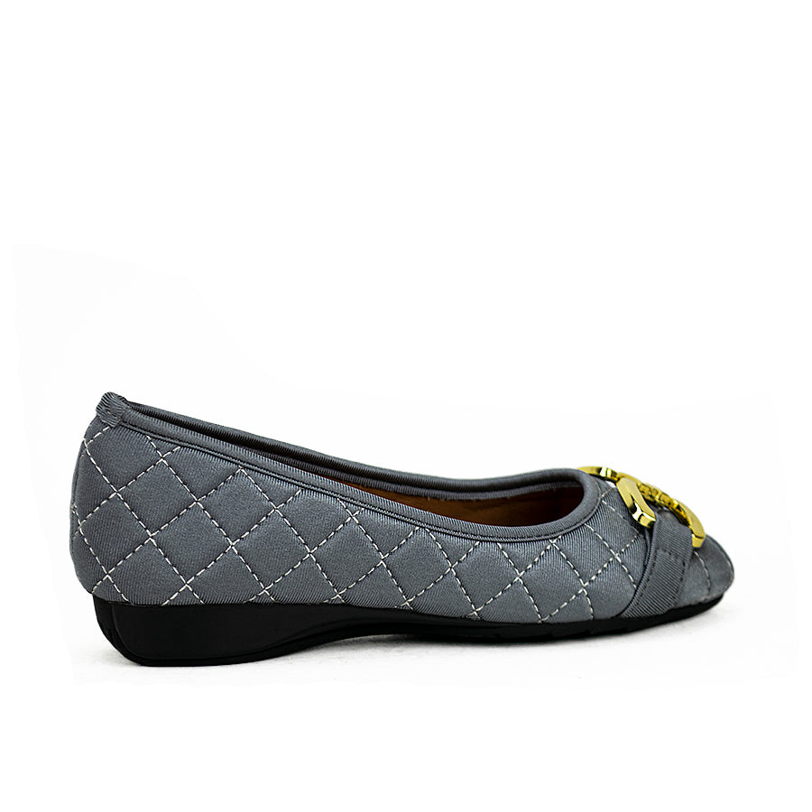 Mario D' Boro Women's Flat Lv 22787 Black/Gray