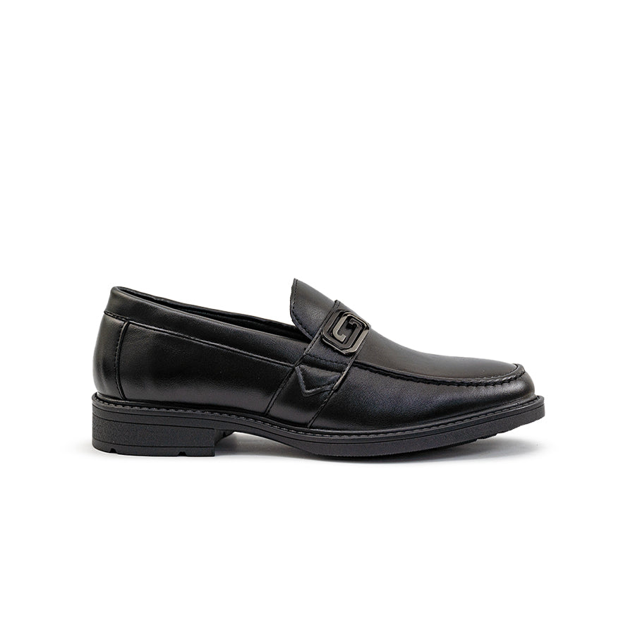 Mario D'boro Men's Formal Slip On MY 26474 - Black / VDark Brown C87