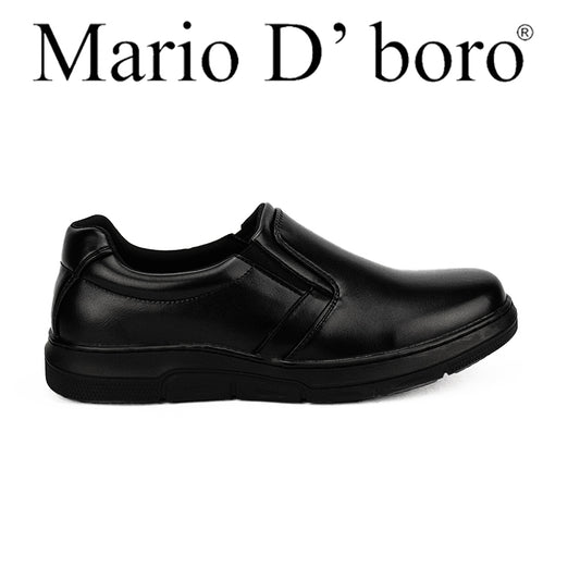 Mario D' Boro Men's Formal Slip On Mw 24401 Black C43