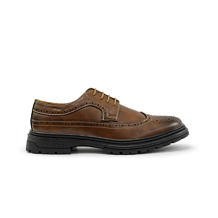 Mario D' boro Men's Formal with Lace MY 26041 - Black / Brown C82