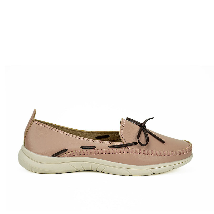 Mario D' Boro Women's Flat Lv 22318 Old Rose/Taupe