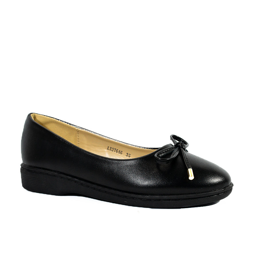 Mario D' Boro Women's Sshs Flats LX 27646 Black C56
