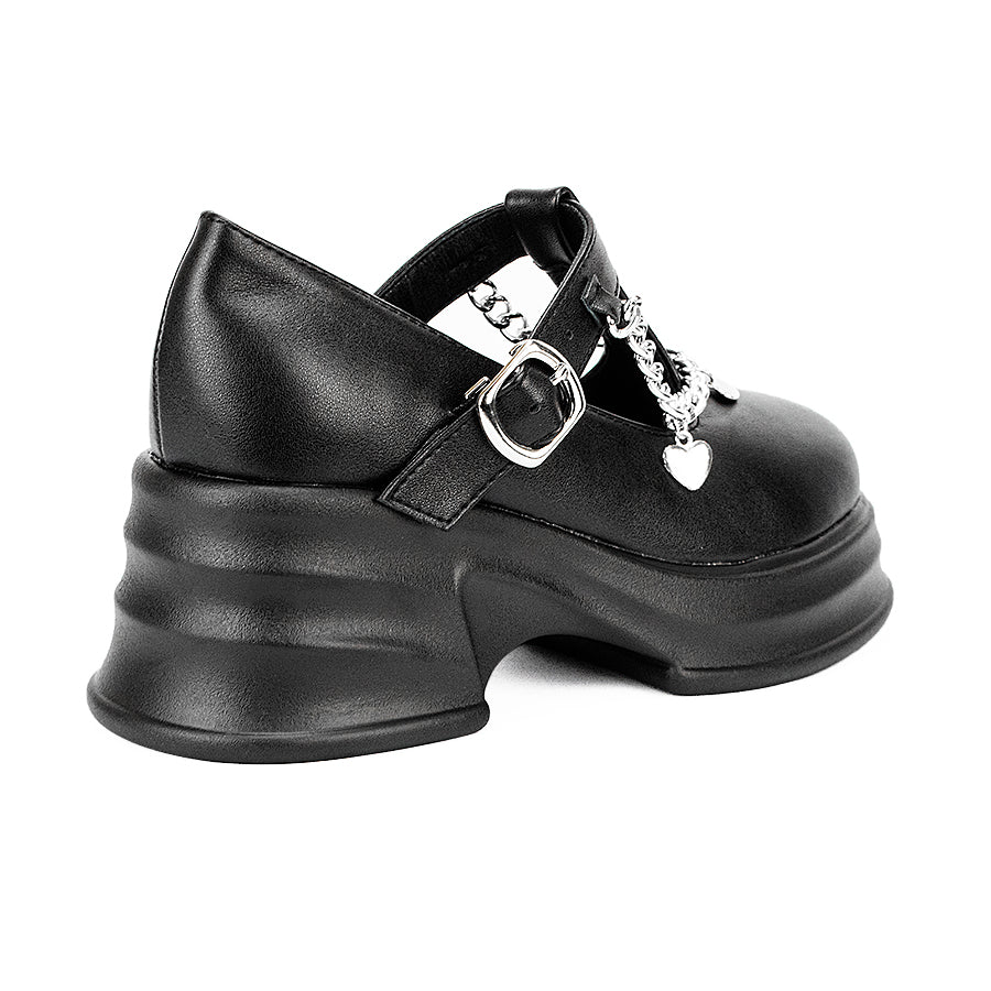 Mario D' Boro Women's Korean Flat LW 25930 Black C44