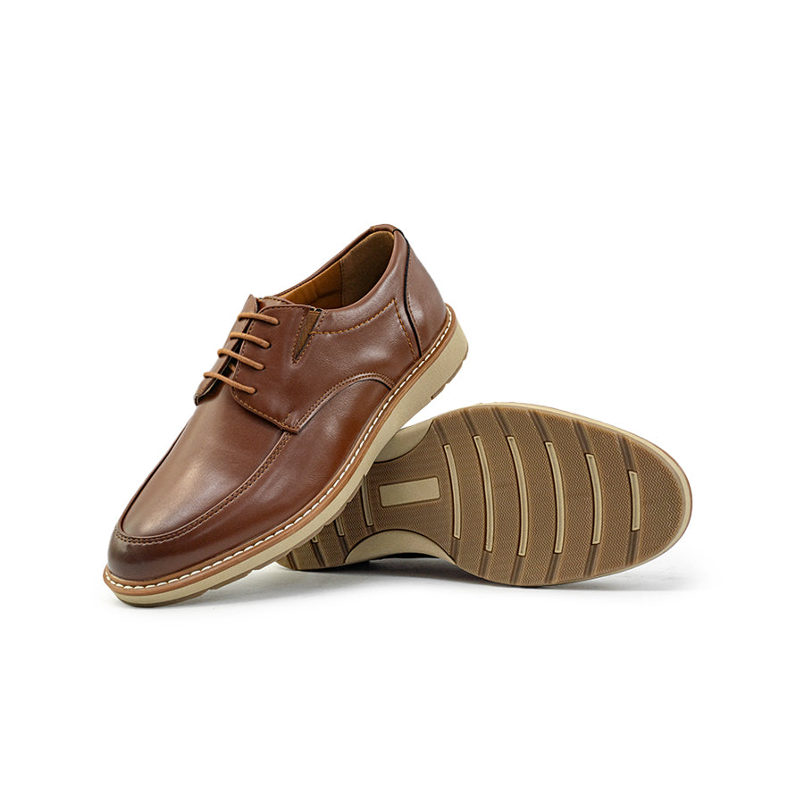 Mario D' boro Men's Formal Oxford MY 26090 - Black / Brown C88