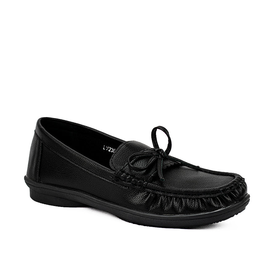 Mario D' Boro Women's Flat Shoes Lv 23028 Black