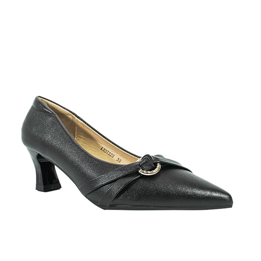 Mario D' boro Women College Pumps LX 27325 Black