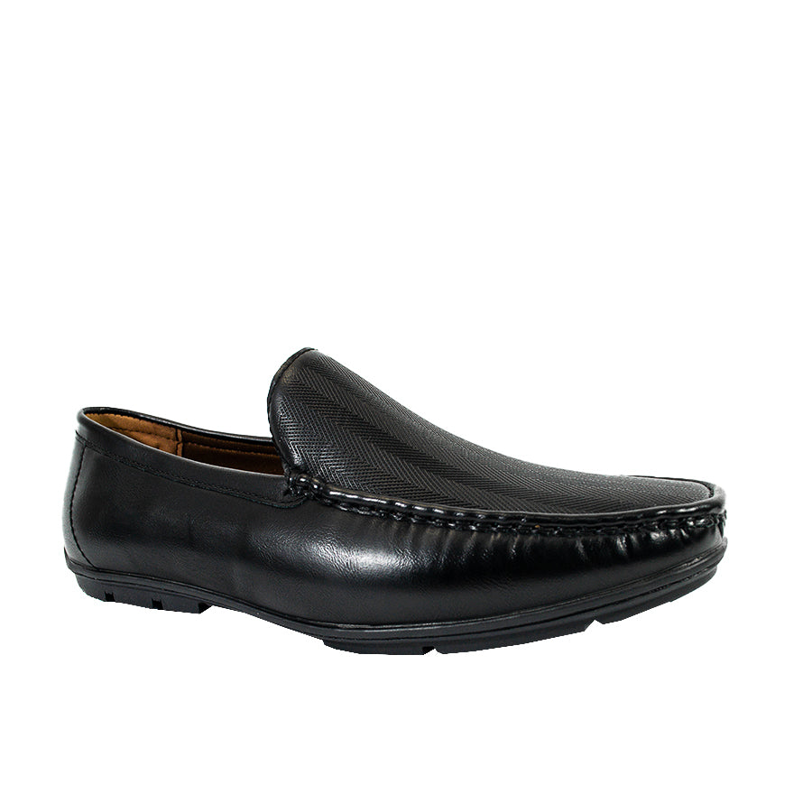 Mario D' Boro Men's Casual Loafers MX 25388 Black C57