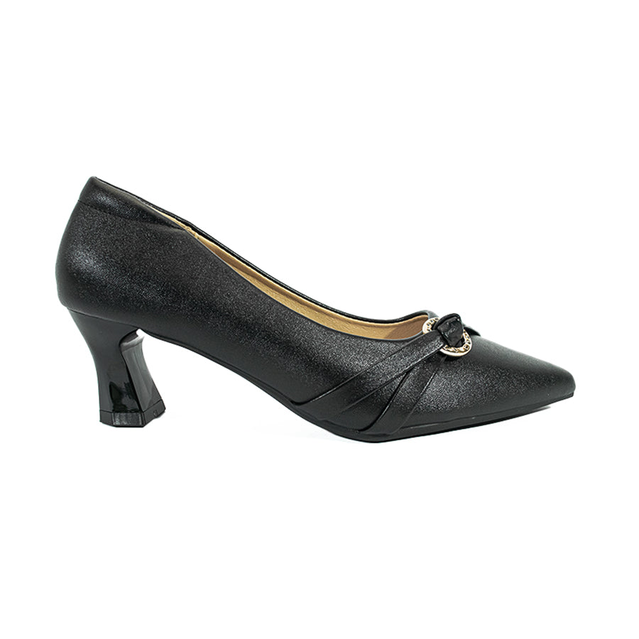 Mario D' boro Women College Pumps LX 27325 Black