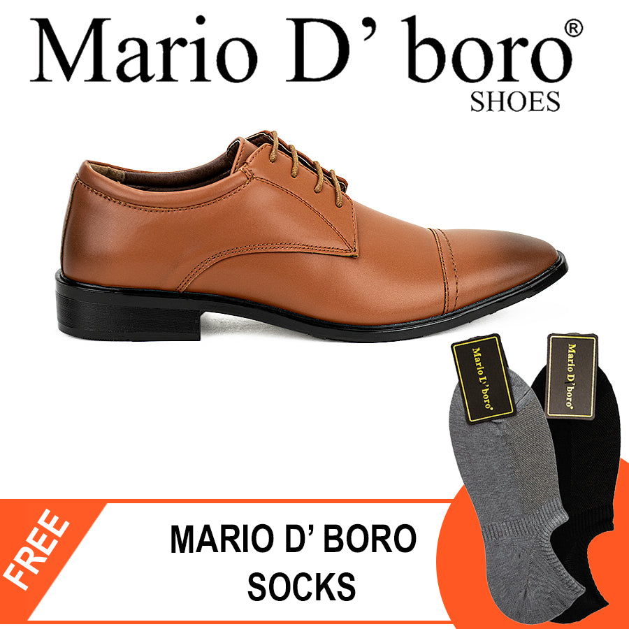Mario D' Boro Men's Formal Shoes Mv 22260 Black/Brown