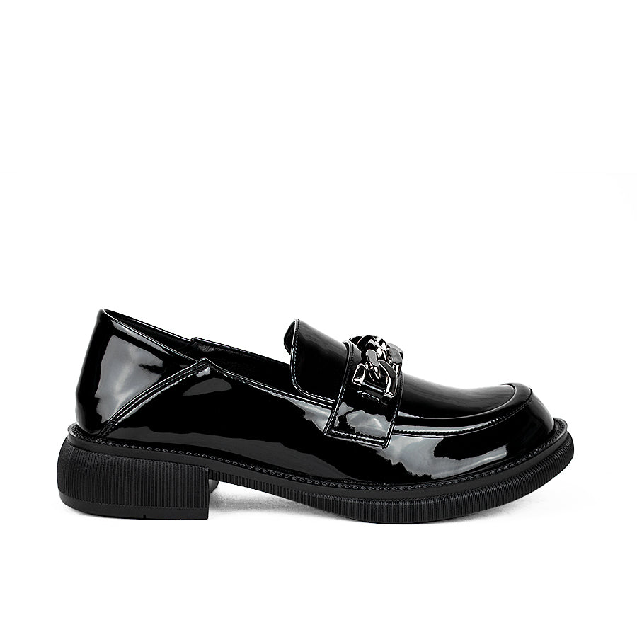 Mario D' Boro Women's Korean Flat Shoes Lv A600-19a Black/Beige