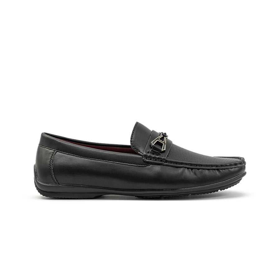 Mario D' boro Men's Casual Loafers MX 24678 Black C78