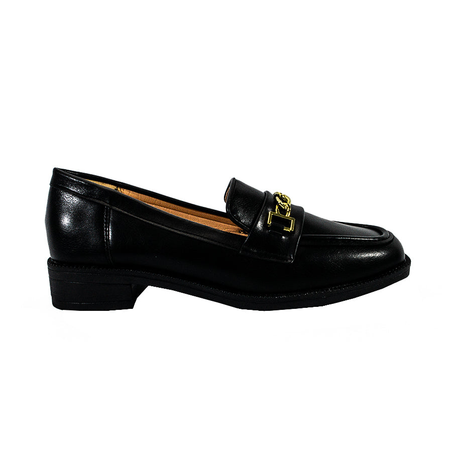 Mario D' Boro Women's Loafers LX 27656 Black C61