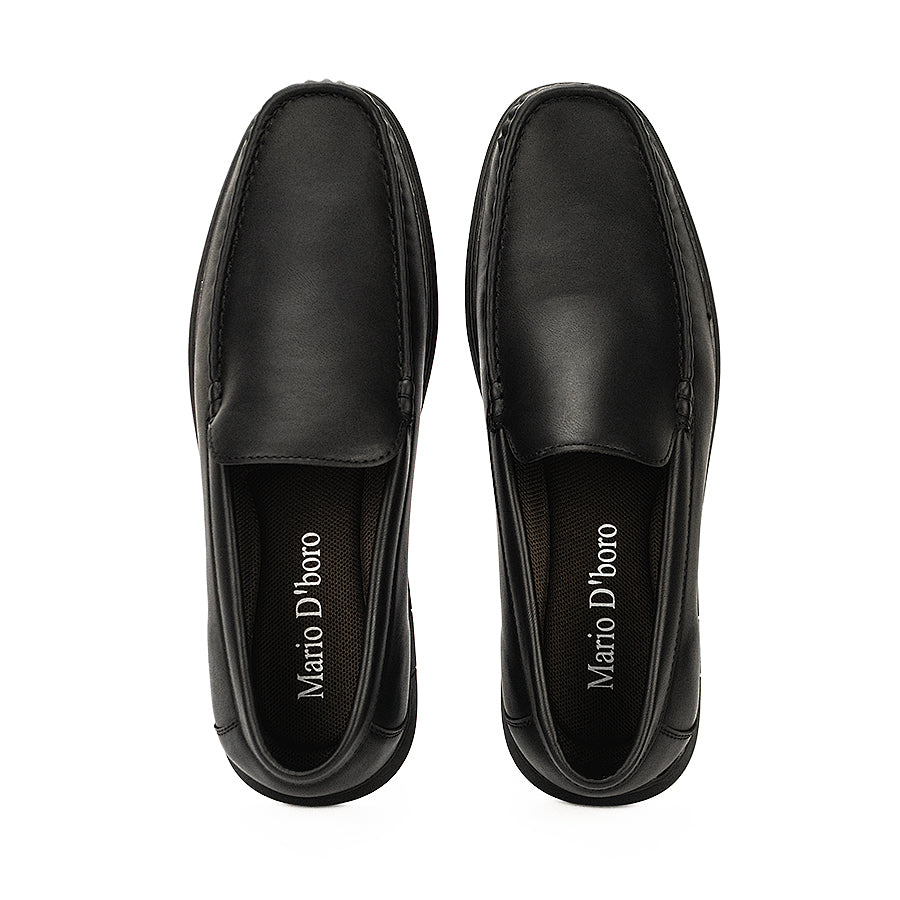 Mario D' Boro Men's Casual Loafers Mw 23364 Black C35