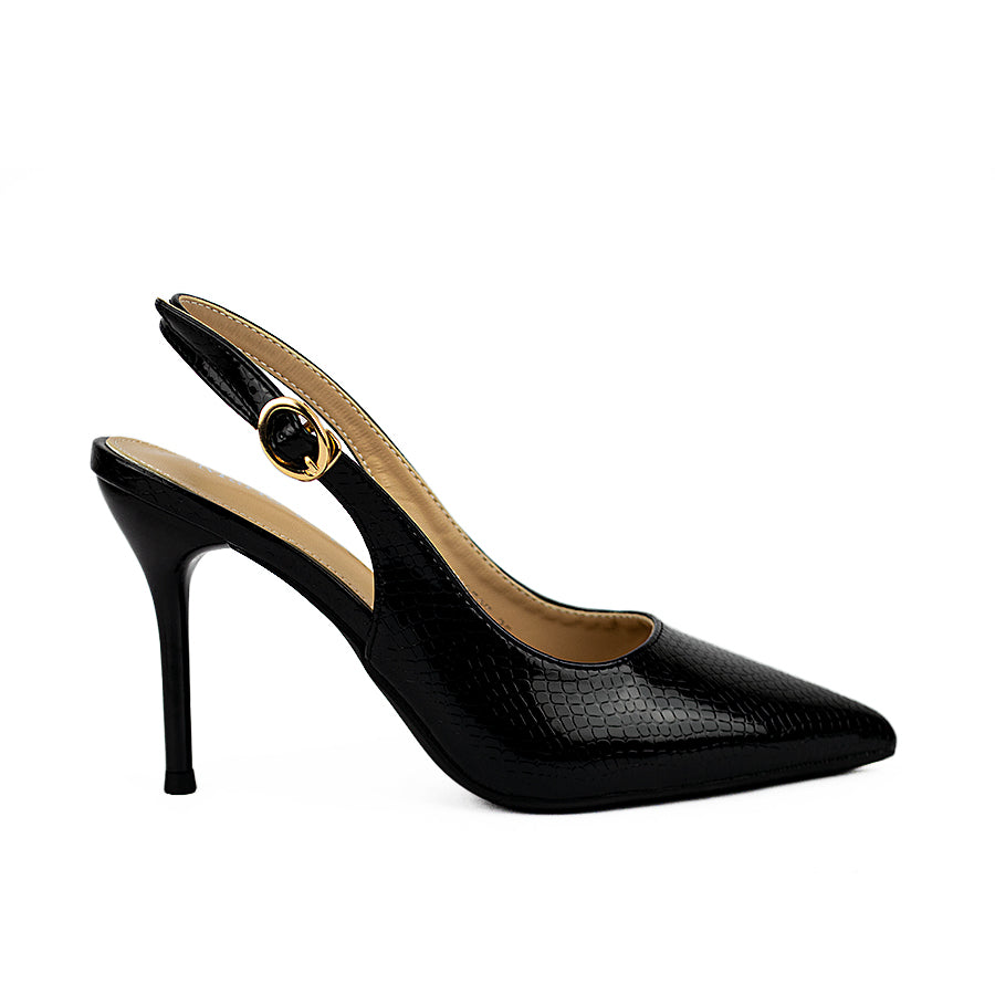 Mario D' Boro Women's Heeled Sandals Lv 22507 Black/Gold