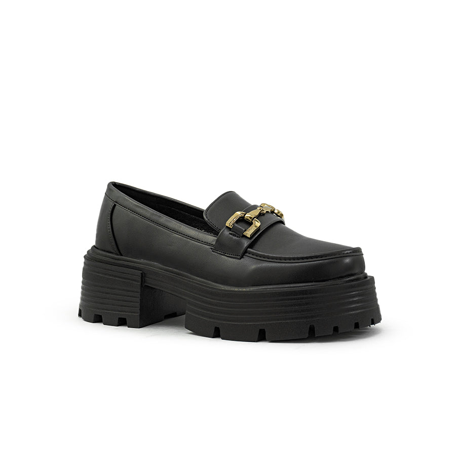 Mario D' boro Women's Korean Flats LY 28751 Black C89