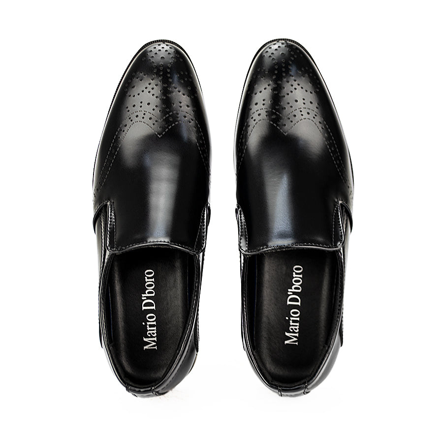 Mario D' Boro Men's Formal Shoes Mw 23108 Black/Brown