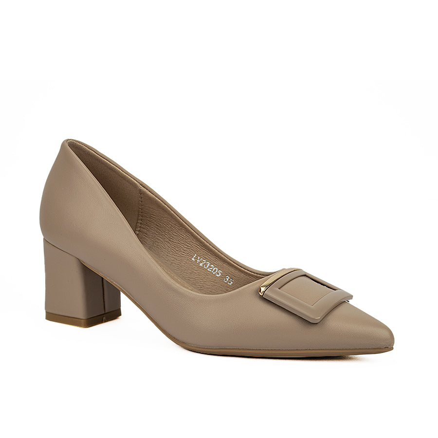 Mario D' Boro Women's Pumps Shoes Lv 23205 Black/Taupe