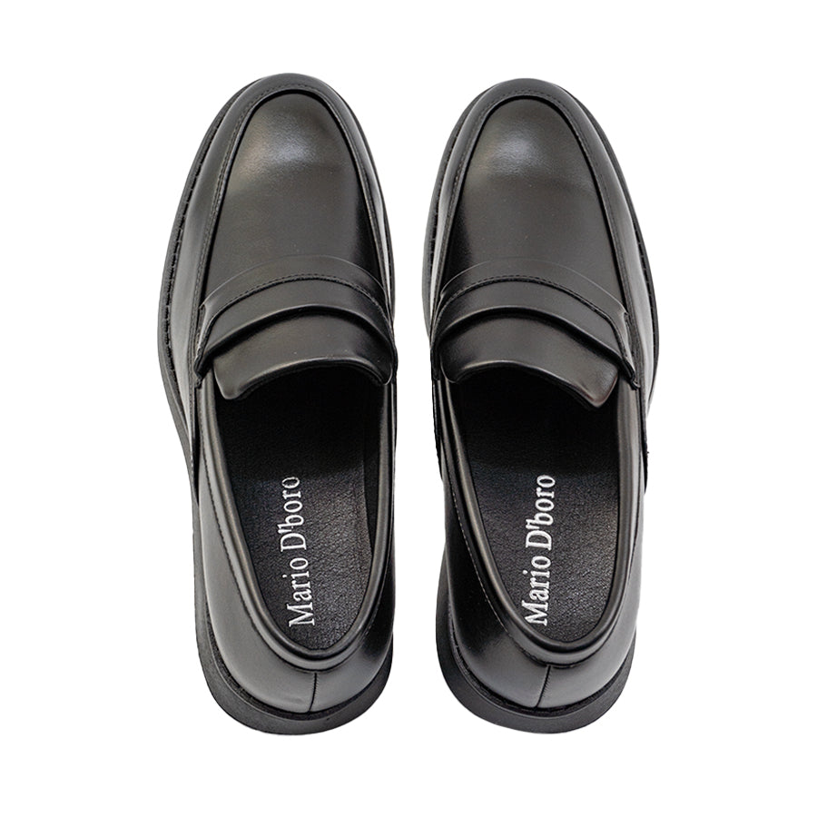 Mario D' boro Men's Formal Slip On MY 26650 Black C85