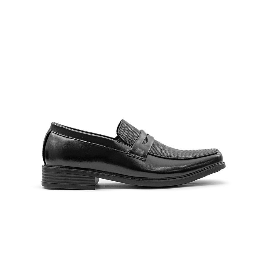 Mario D' Boro Men's Formal Slip On MY 25614 Black C81 All Seasons Shoes Comfortable & Stylish