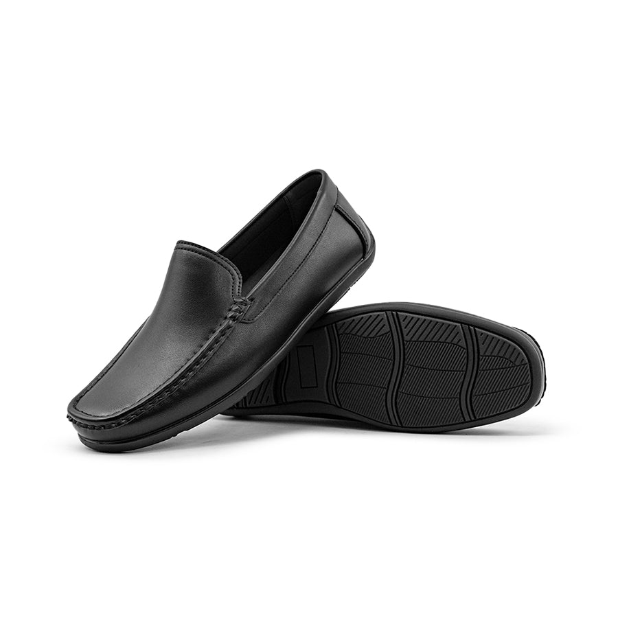 Mario D' boro Men's Casual Loafers MY 25704 - Black / Dark Brown C84