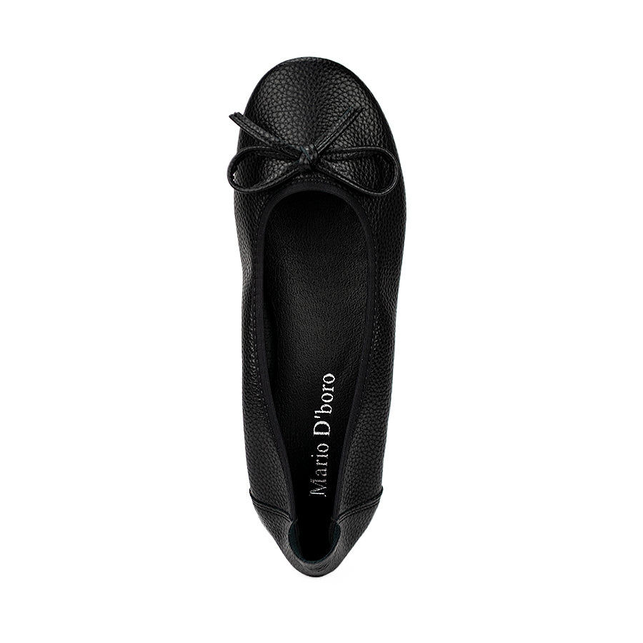 Mario D' Boro Women's Flat Shoes Lv 22940 Black/Gray